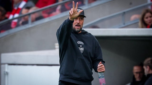 VfB-Stuttgart-Trainer Sebastian Hoeneß