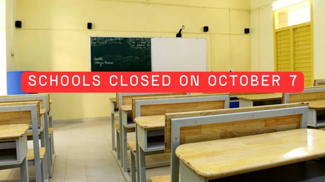 Schools closed