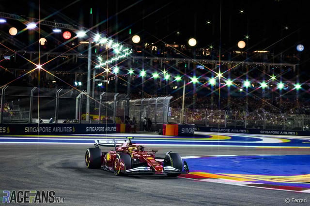 Lewis Hamilton, Ferrari, Singapore, 2025