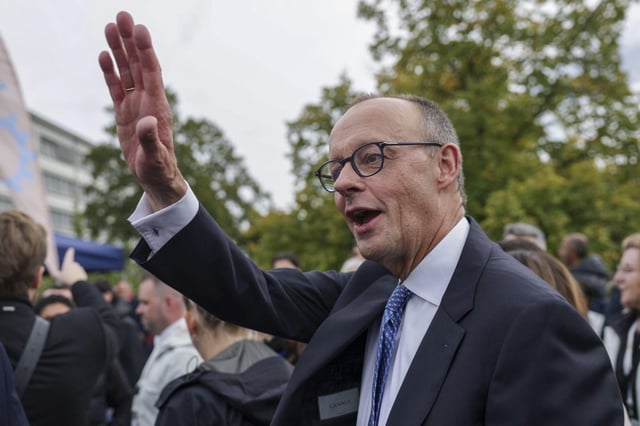 El canciller alemán, Friedrich Merz.