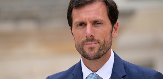Le député Mathieu Lefèvre, le 8 juin 2024 à Paris