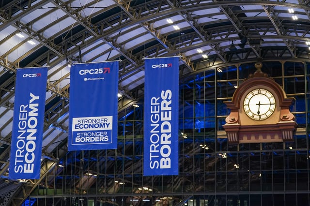 The conference venue in Manchester