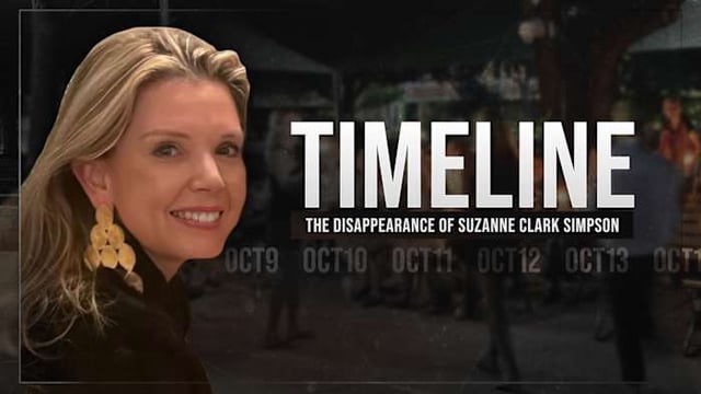 TIMELINE: Disappearance of Suzanne Clark Simpson