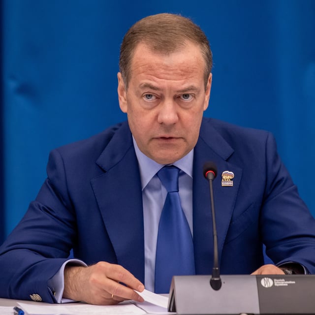 Russlands ehemaliger Präsident und Putin-Vertrauter Dmitri Medwedew.