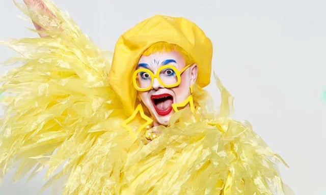 RuPaul's Drag Race UK star Ginny Lemon. (BBC)