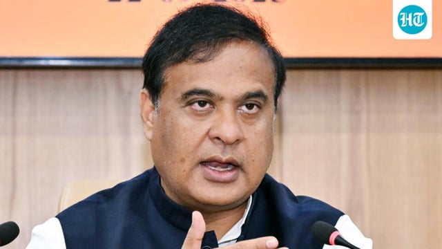 Assam chief minister Himanta Biswa Sarma (ANI)