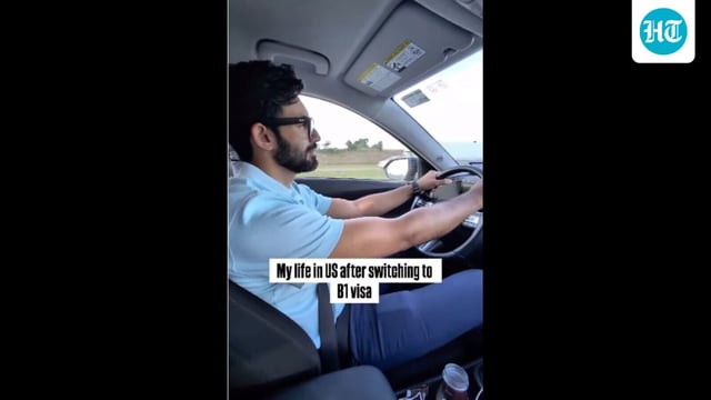 After switching to B-1 visa, the man said his life has become exciting and in his control. 