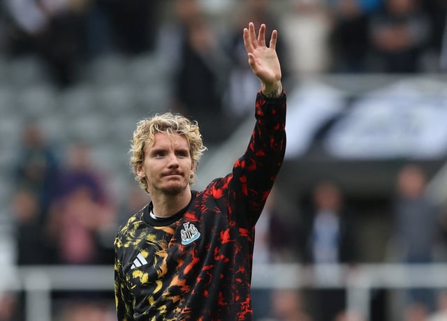 Soccer Football - Premier League - Newcastle United v Nottingham Forest - St James' Park, Newcastle, Britain - October 5, 2025 Newcastle United's Nick Woltemade celebrates after the match REUTERS/Scott Heppell