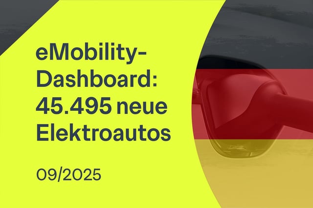 45.495 neue Stromer: E-Auto-Anteil legt in Deutschland weiter zu