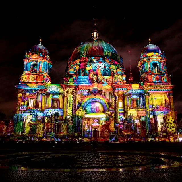 Ab Donnerstag findet in Berlin wieder das Festival of Lights statt.
