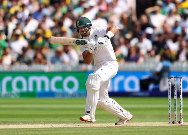Cricket - 2025 ICC World Test Championship Final - South Africa v Australia - Lord's Cricket Ground, London, Britain - June 14, 2025 South Africa's Aiden Markram in action Action Images via Reuters/Andrew Boyers
