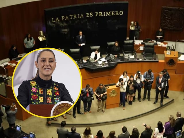 Senado detiene la reforma a la Ley de Amparo por transitorio polémico. | Crédito: El Universal/Presidencia