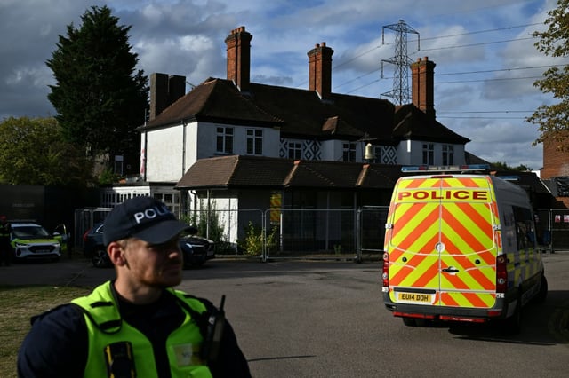 The Bell Hotel in Epping near London has been the site of sometimes violent anti-immigrant protests