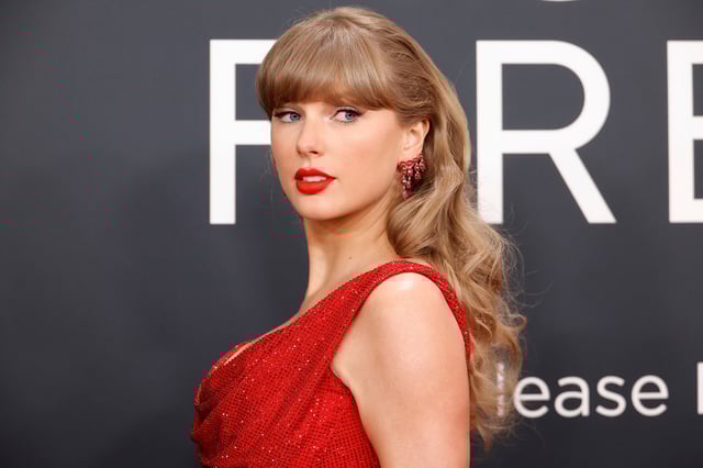 Taylor Swift attends the 67th GRAMMY Awards on Feb. 2, 2025, in Los Angeles, California.