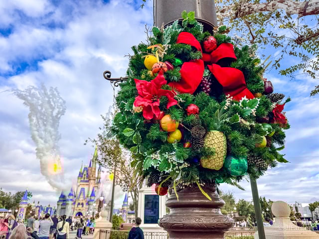The holidays in Disney World