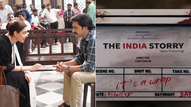 Shreyas Talpade, Kajal Aggarwal Wrap Up Shoot For The India Storry