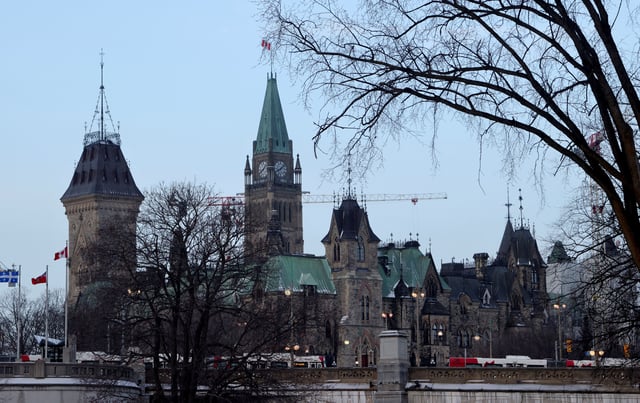 The Parliament Buildings are pictured in Ottawa, Ontario, Canada, January 7, 2025.  REUTERS/Patrick Doyle