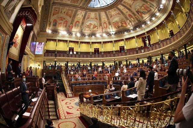 Una imagen del hemiciclo del Congreso. / Rodrigo Jimenez