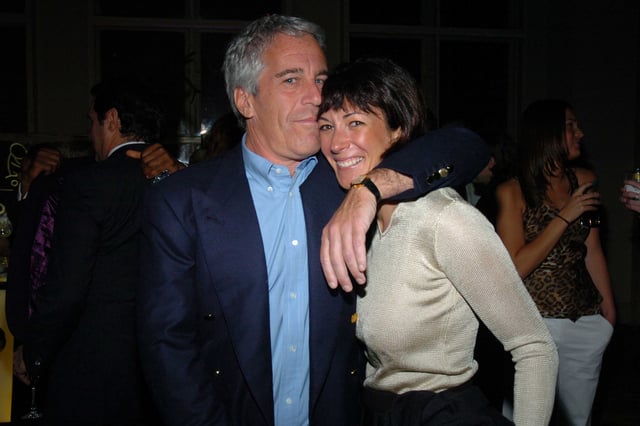 NEW YORK CITY, NY – MARCH 15: Jeffrey Epstein and Ghislaine Maxwell. 