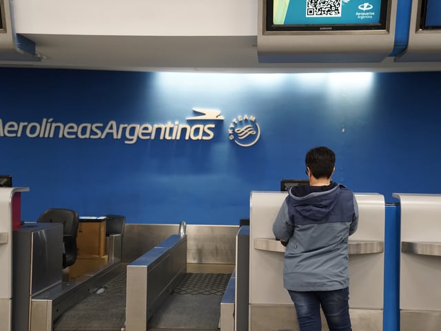 Los pilotos anunciaron una nueva medida de fuerza. Foto Maxi Failla.