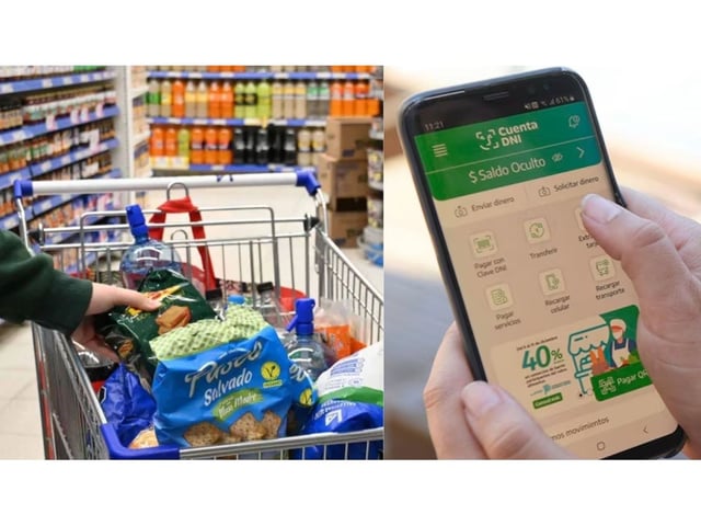 Cuenta DNI ofrece un ahorro del 20% en supermercados de una famosa firma este lunes 6 de octubre, exclusivo para usuarios (Imagen ilustrativa - Banco Provincia).