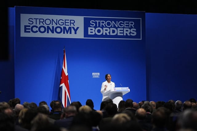 This conference is the best opportunity the Conservative Party will have for some time to hold the limelight and set out its direction of travel in policy terms (Photo: Peter Byrne/PA Wire)