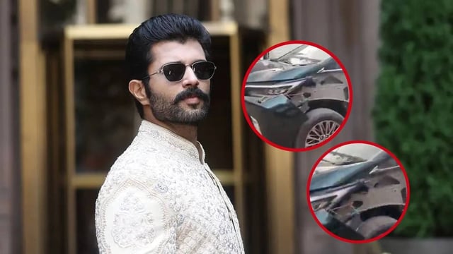 Vijay Deverakonda meets with a car accident | Image: Republic 