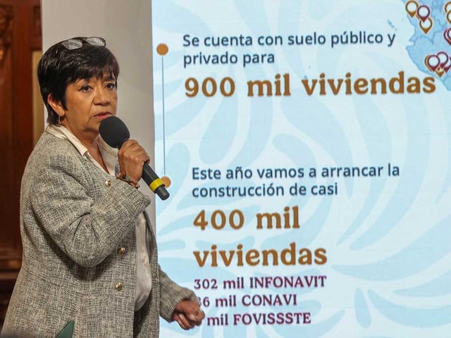 La meta para final del sexenio es alcanzar la cifra de un millón 800 mil hogares.