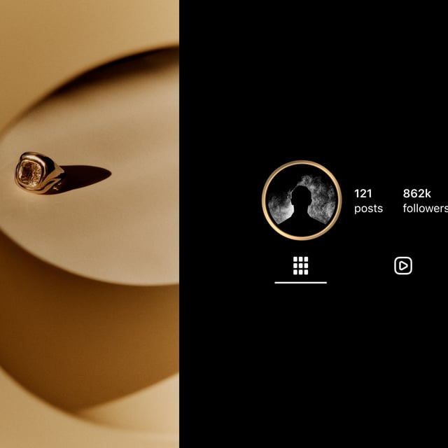 Instagram Rings are physical and digital awards for creativity
