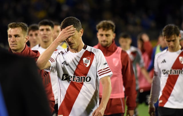 Nacho Fernández: la frustración de uno de los experimentados de River