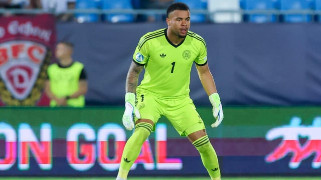 Noah Atubolu in Aktion für die U-21