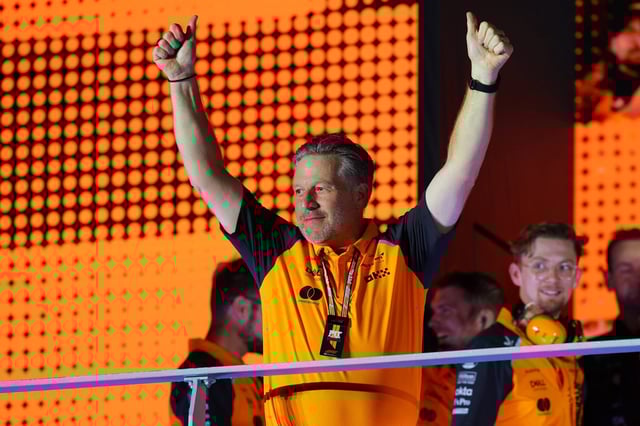 CEO Zak Brown earned a $50 million payday after winning the 2024 Formula 1 Constructors' Championship with McLaren Racing.