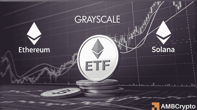 Grayscale adds staking feature to Ethereum, Solana ETF products - Details!