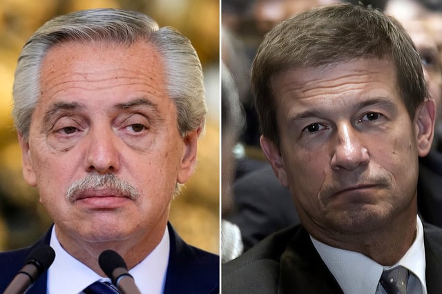 Alberto Fernández y Julián Ercolini