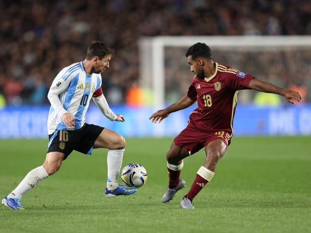 La selección argentina enfrentó recientemente a Venezuela en las eliminatorias sudamericanas