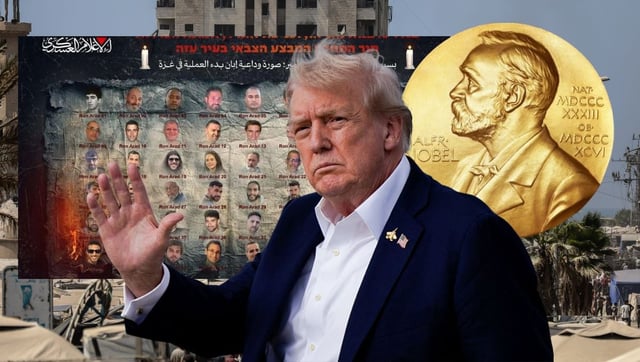 Familias de rehenes en Gaza piden que Donald Trump reciba el Premio Nobel de la Paz.