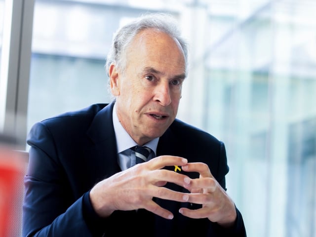 Marcelo Mindlin, chairman of Pampa Energia SA, during an interview in New York, US, on Wednesday, October. 16, 2024. Mindlin founded Pampa Energia in 2005 as the country rebounded from financial and economic implosion. Photographer: Michael Nagle/Bloomberg