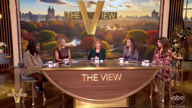 'The View' - Oct. 6, 2025 - https://x.com/TheView/status/1975256199600730447