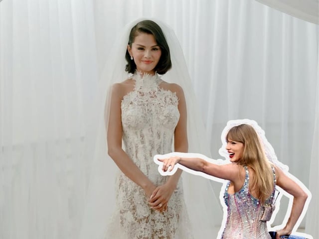 Selena Gomez publica imágenes de su boda: Taylor Swift protagoniza el momento más viral
