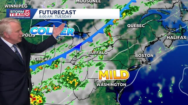 Warm summer-like weather continues through Tuesday, but cooler temperatures and some much-needed rain are expected later in the week.