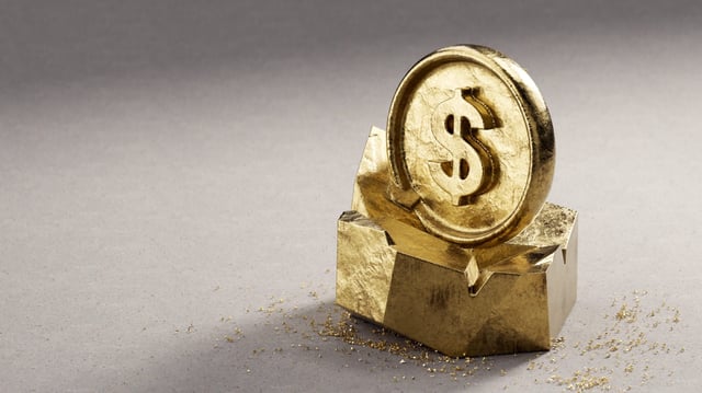 Gold is really roaring.