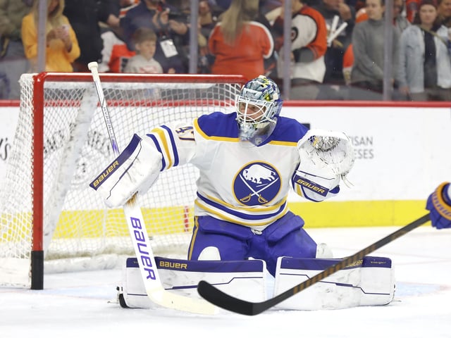 James Reimer, Buffalo Sabres (Amy Irvin / The Hockey Writers)