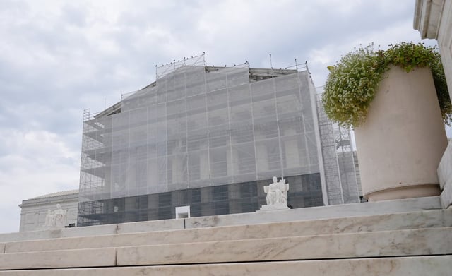 The Supreme Court is seen Wednesday, Sept. 24, 2025, in Washington.