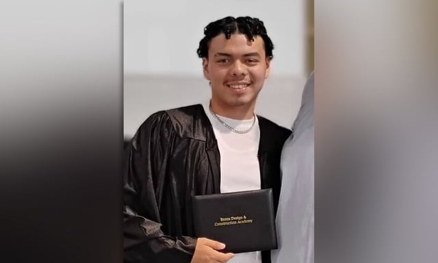 Josue Lopez-Vasquez, 18, is pictured at his high school graduation in June. (Courtesy of Adaberto Santiago)
