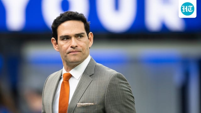 Mark Sanchez was charged with public intoxication and battery.