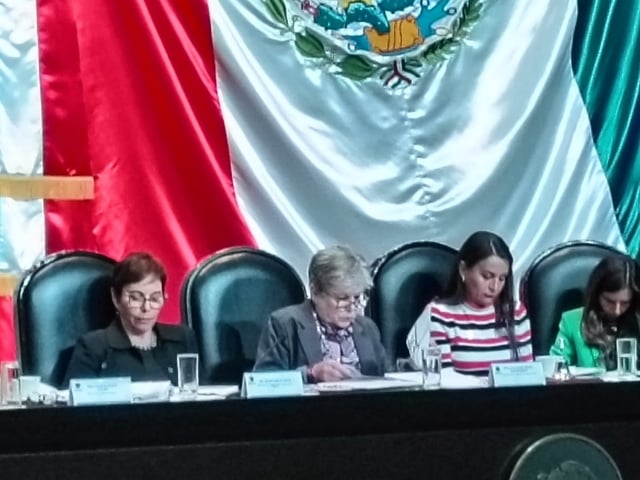 Alicia Bárcena, secretaria de Medio Ambiente, admitió lo difícil que es sacar al lirio acuático de la presa Endhó.