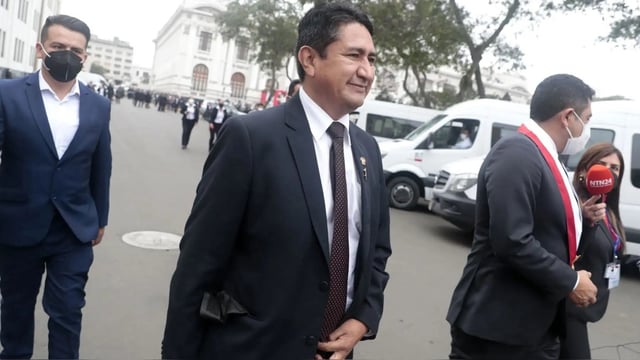 Vladimir Cerrón, líder del partido Perú Libre