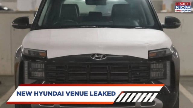 Hyundai Venue Facelift Front End