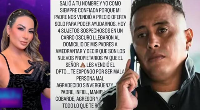 Pamela López EXPLOTA y ACUSA a Christian Cueva de vender SU DEPARTAMENTO: “Mal padre, infiel y manipulador”