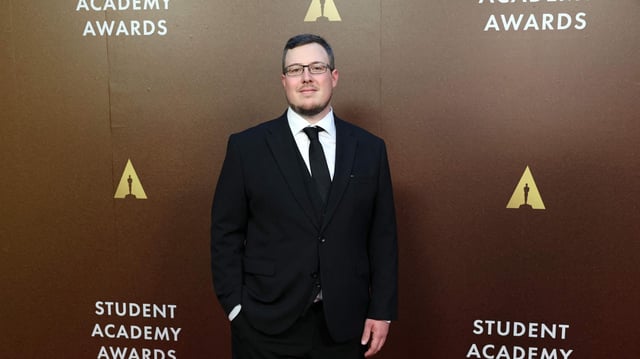 Tobias Eckerlin bei den Studenten-Oscarsin New York